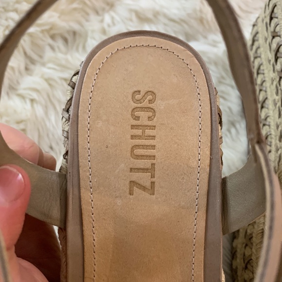 NWOB SCHUTZ beige espadrilles size 39 NEVER WORN - Picture 4 of 7
